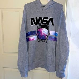 3X Men’s Hoodie - NASA Spaceman Design
